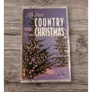 90s Cassette Country Christmas Tape Tanya Tucker Randy Travis All Star Retro NEW